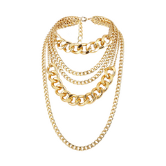 Pre Order:  Multilayer Gold and Silver Plated Boho Necklaces