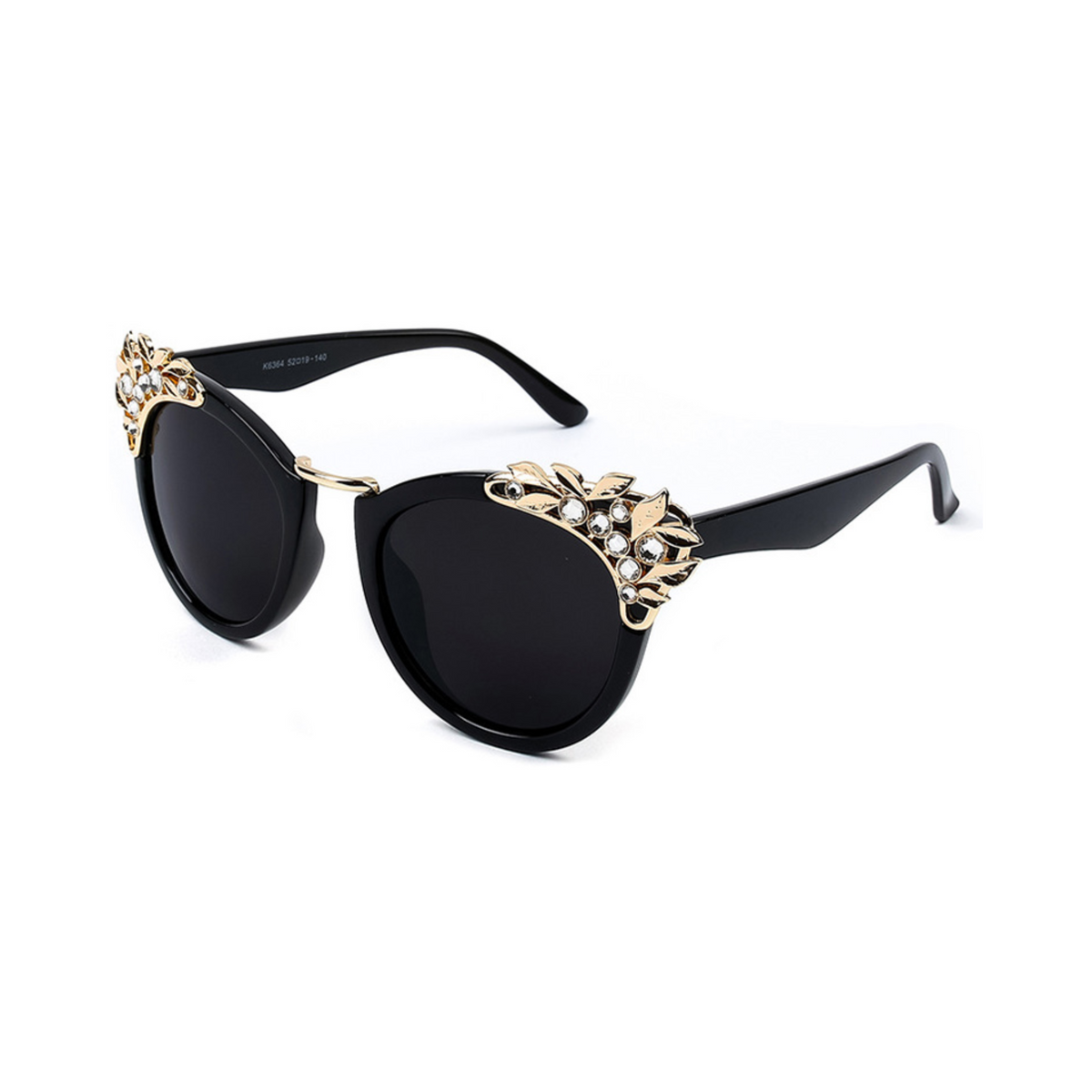 Rhinestone Cat Eye Full-Frame Sunglasses