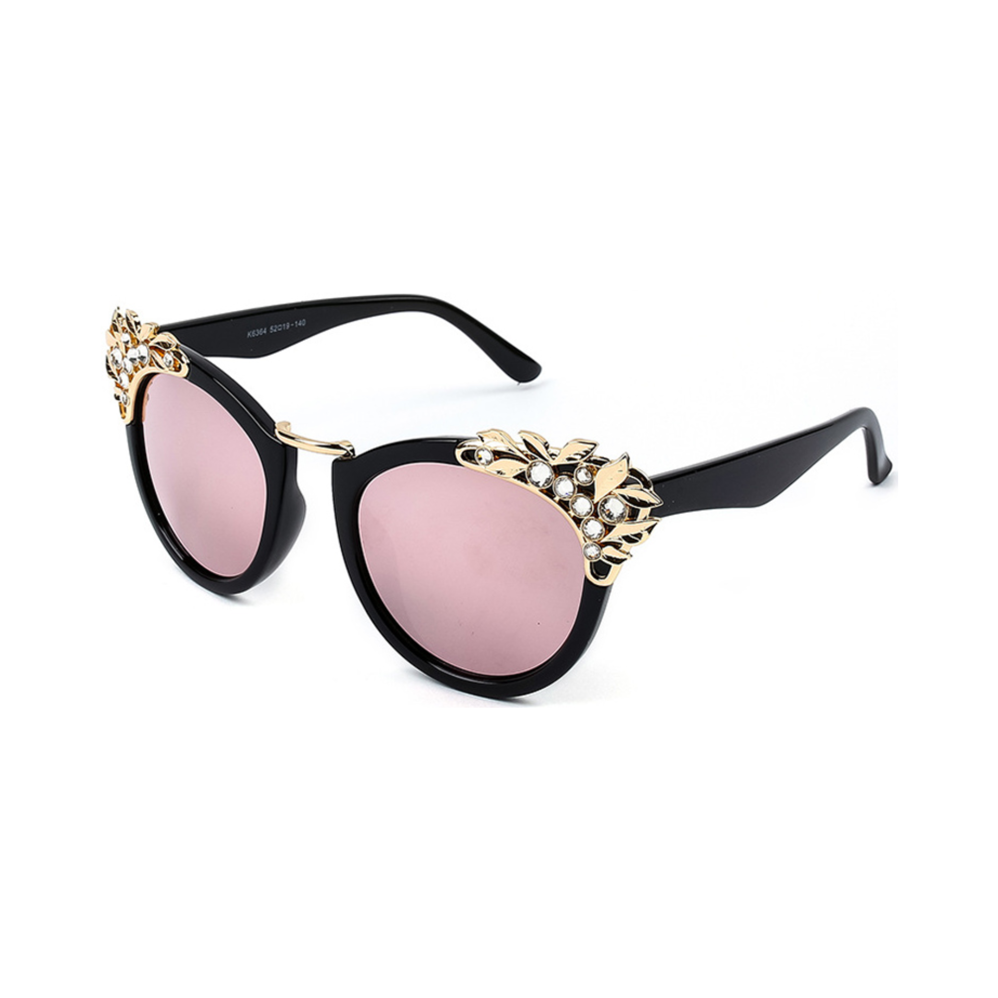 Rhinestone Cat Eye Full-Frame Sunglasses