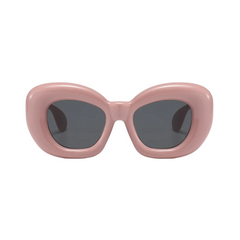 Retro Glam Fat Frames Sunglasses