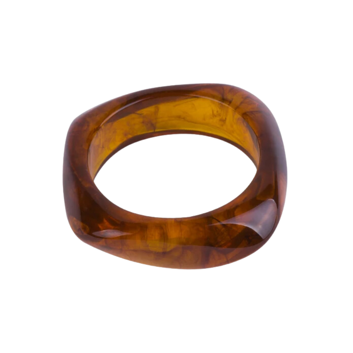 Marbled Resin Cuff Bracelet