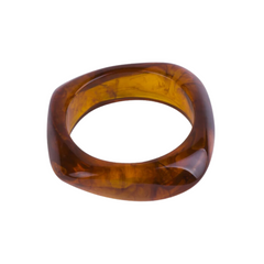 Marbled Resin Cuff Bracelet