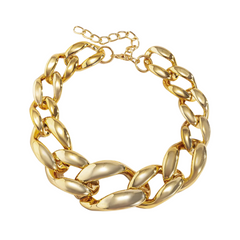 Exaggerated Chain Claw Clasp Necklace