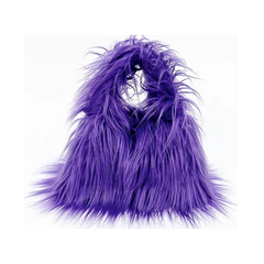 Shaggy Faux Fur Handbag