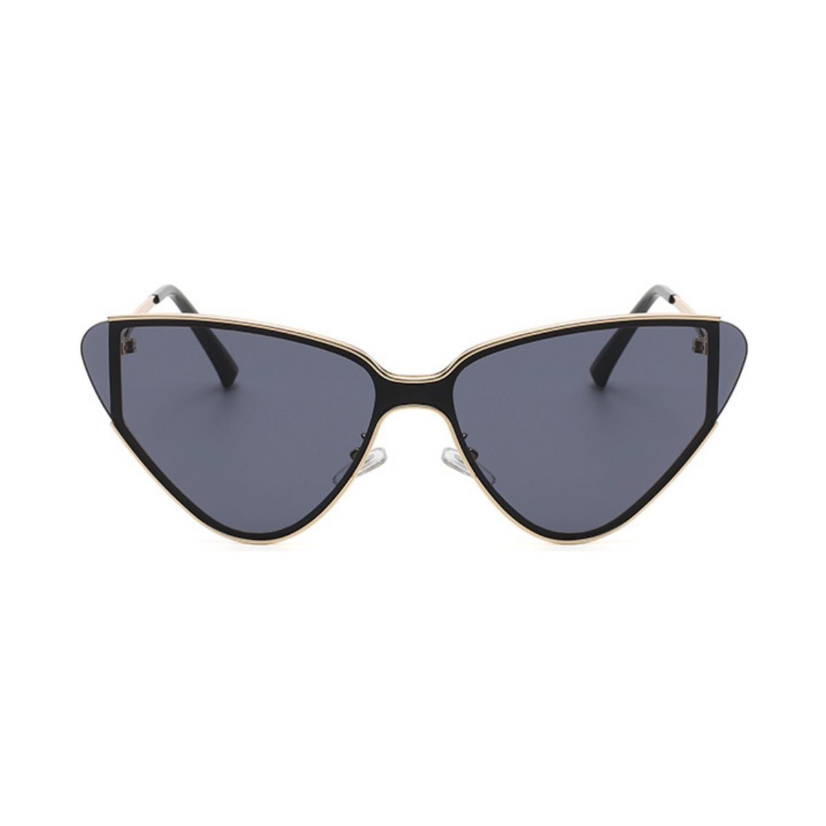 Round Edges Angular UV400 Sunglasses