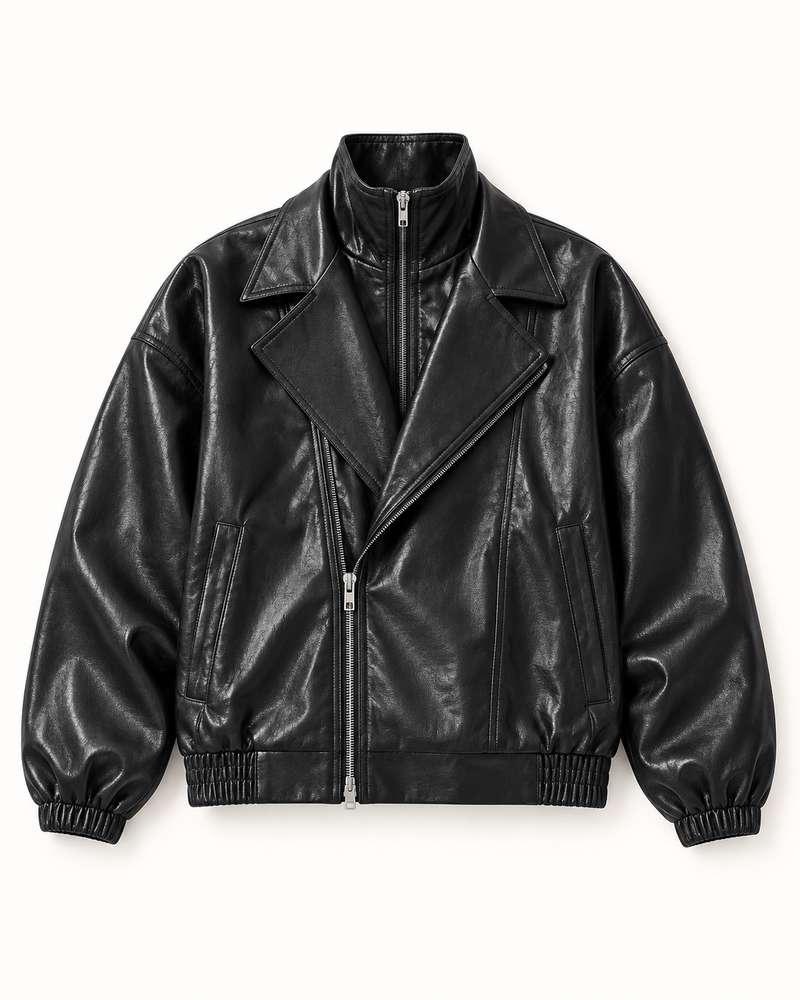 Noir Double Layered Jacket