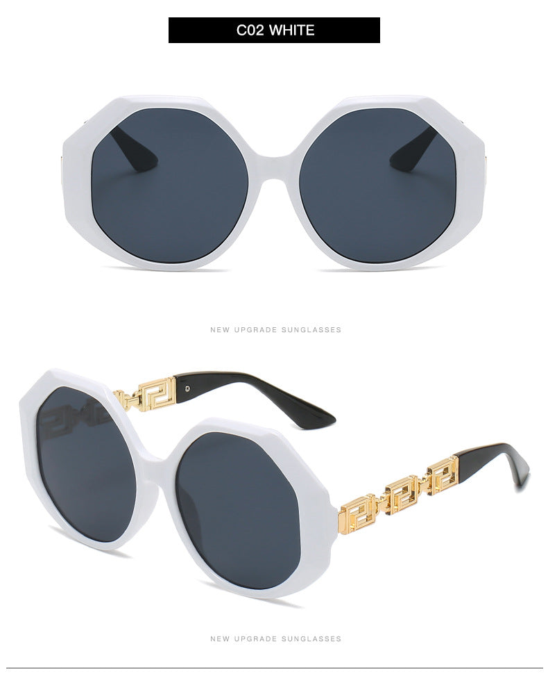 Polygonal Retro Sunglasses