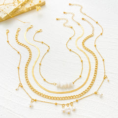 Multi-Layer Pearl Necklace