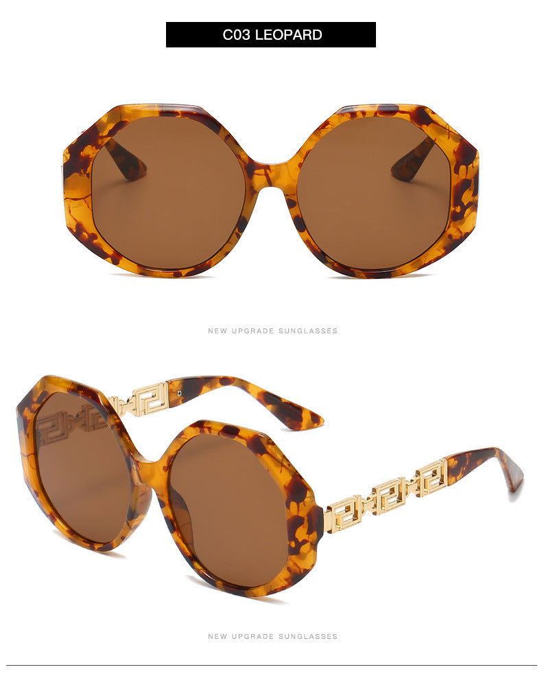 Polygonal Retro Sunglasses