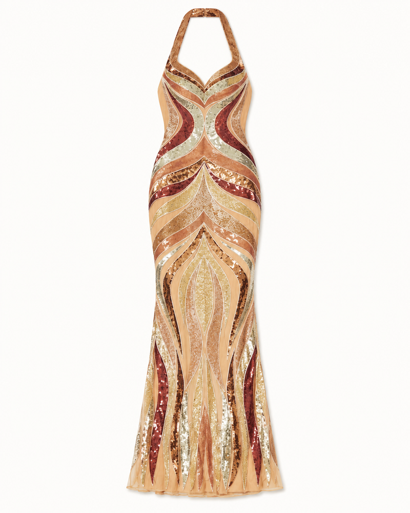 Victorie Embellished Dress