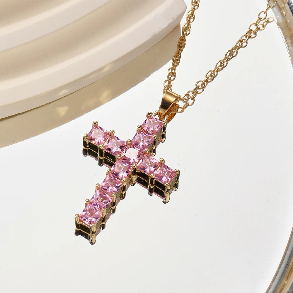 Crystal Cross Pendant