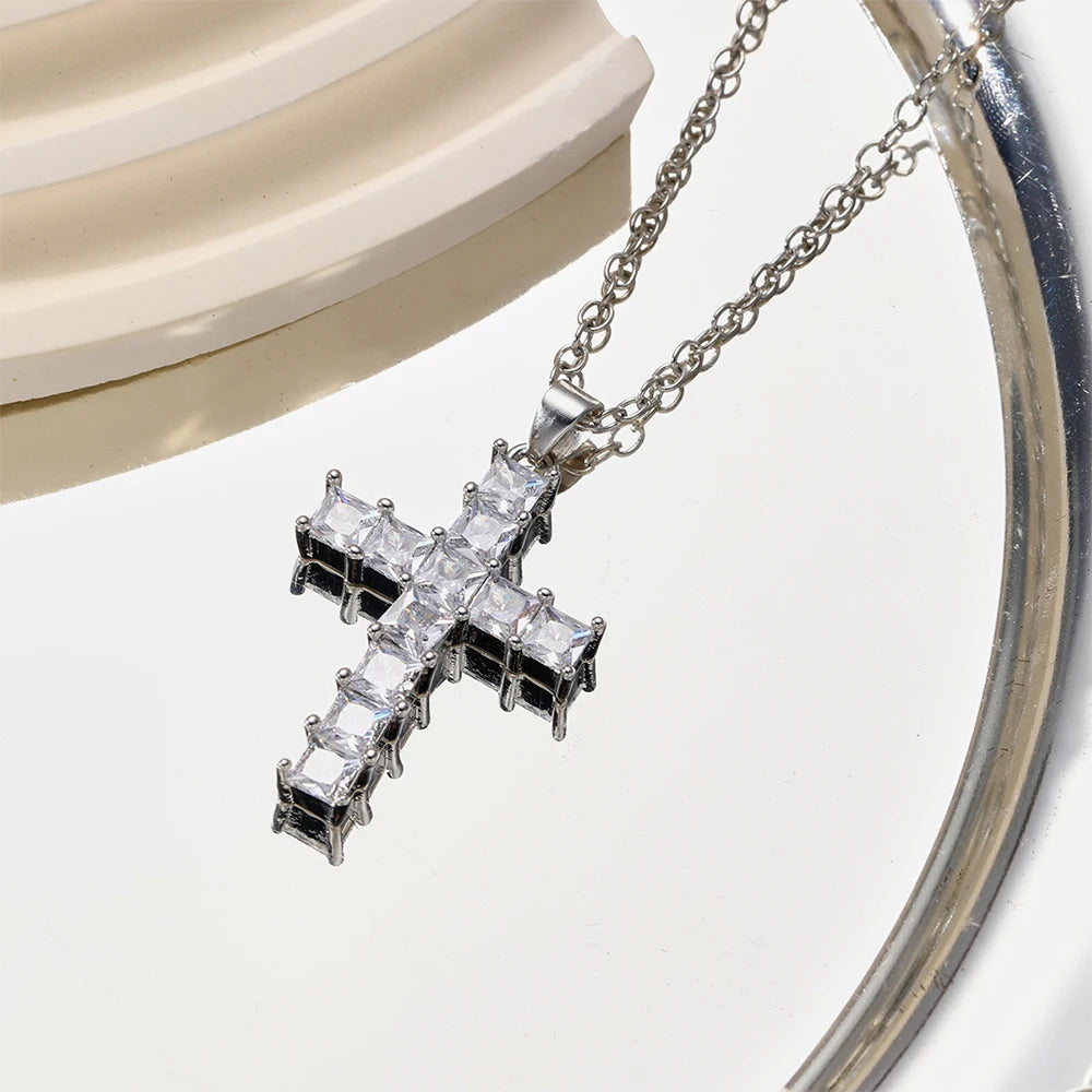 Crystal Cross Pendant