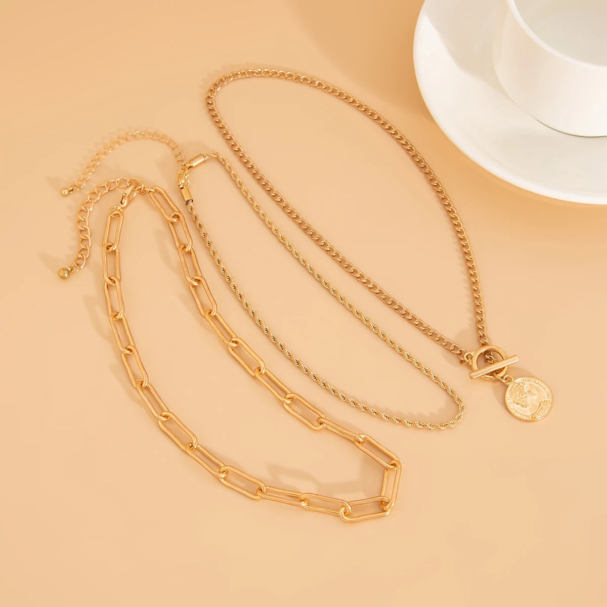 Multilayer Vintage Style Neckalce