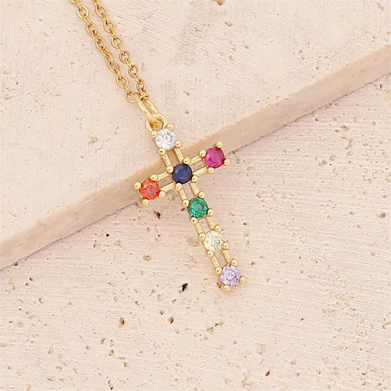 18K Gold-plated Zircon Necklace