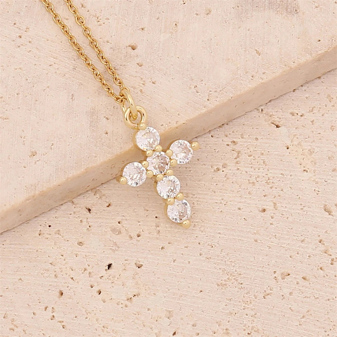 18K Gold-plated Zircon Necklace