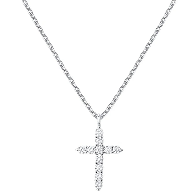 14K Gold Plated Cross Necklace