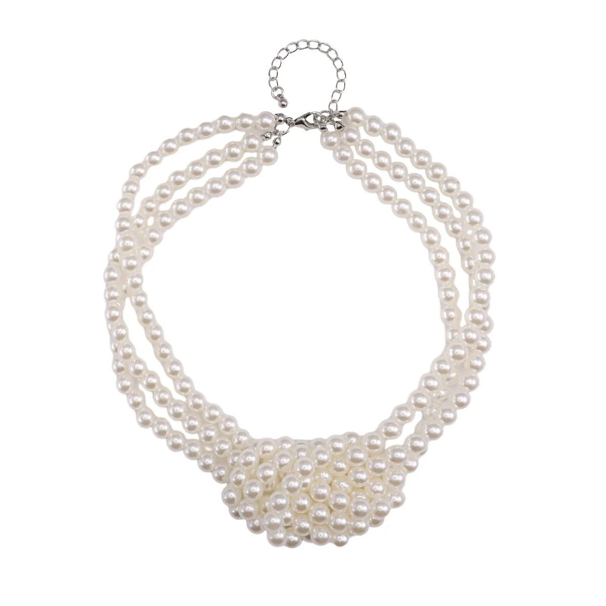 Multi-layer Faux Pearl Necklace