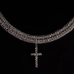 Multi-layer Cross Necklace