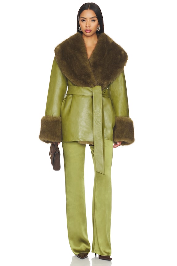 Daly Leather Coat