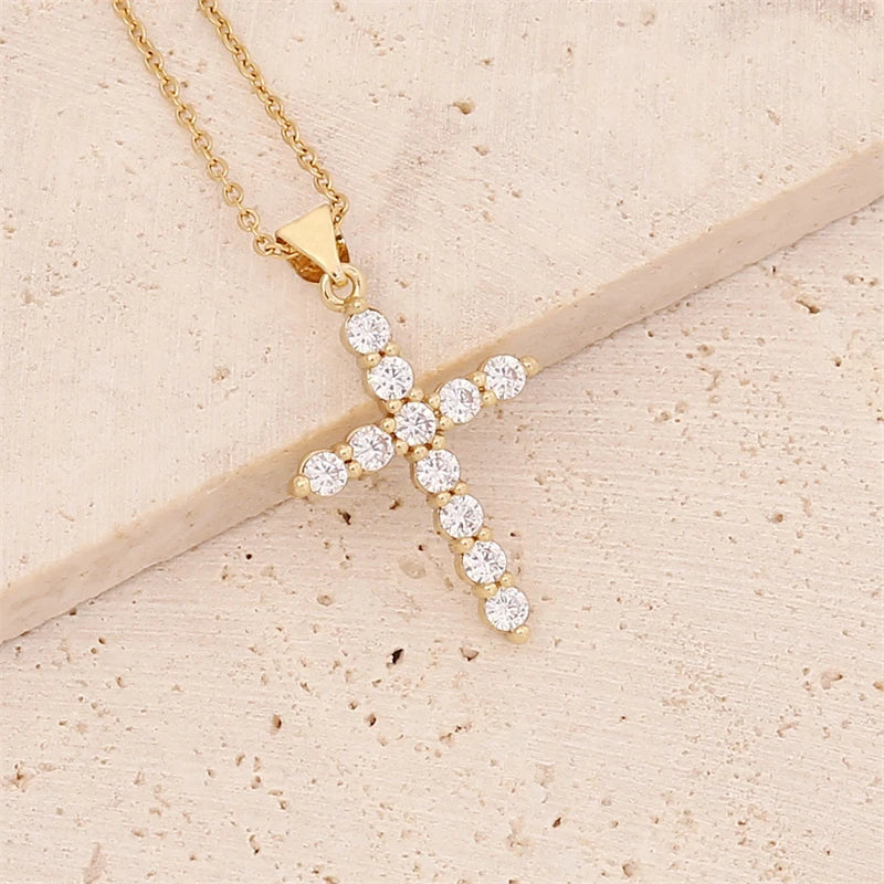 18K Gold-plated Zircon Necklace