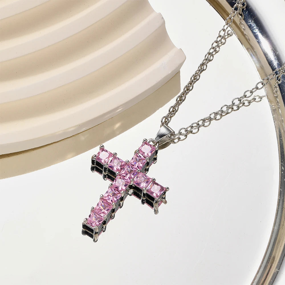 Crystal Cross Pendant