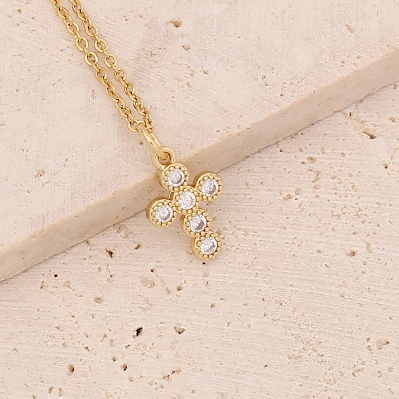 18K Gold-plated Zircon Necklace