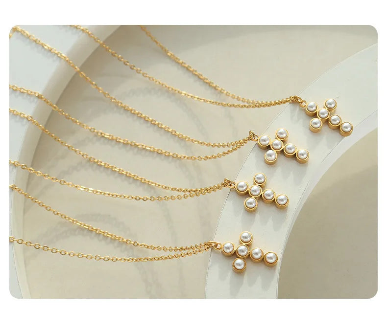 Retro Cross Necklace