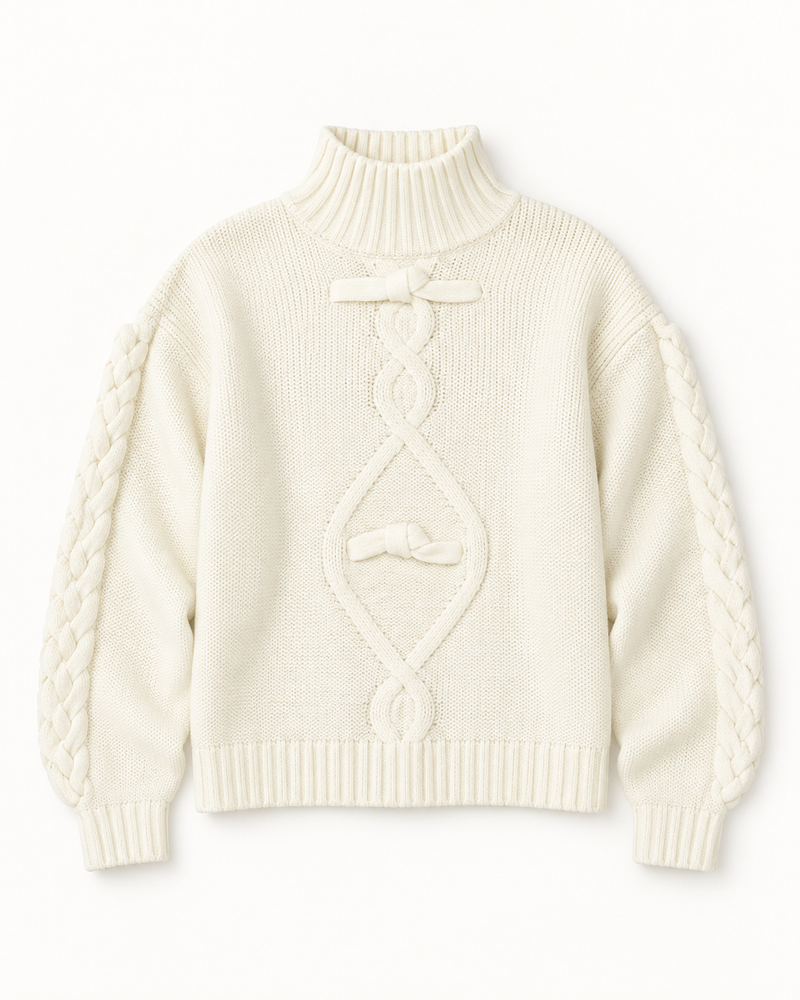 Como Braid Sweater