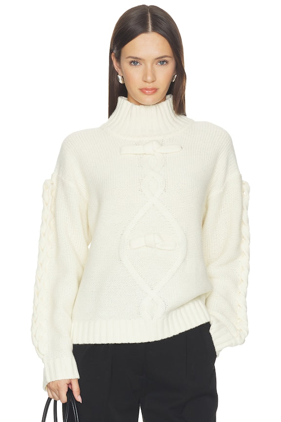 Como Braid Sweater