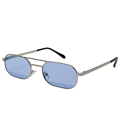 Square Narrow Frame Sunglasses