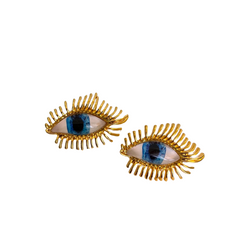 Tassel Eye Shaped Earrings