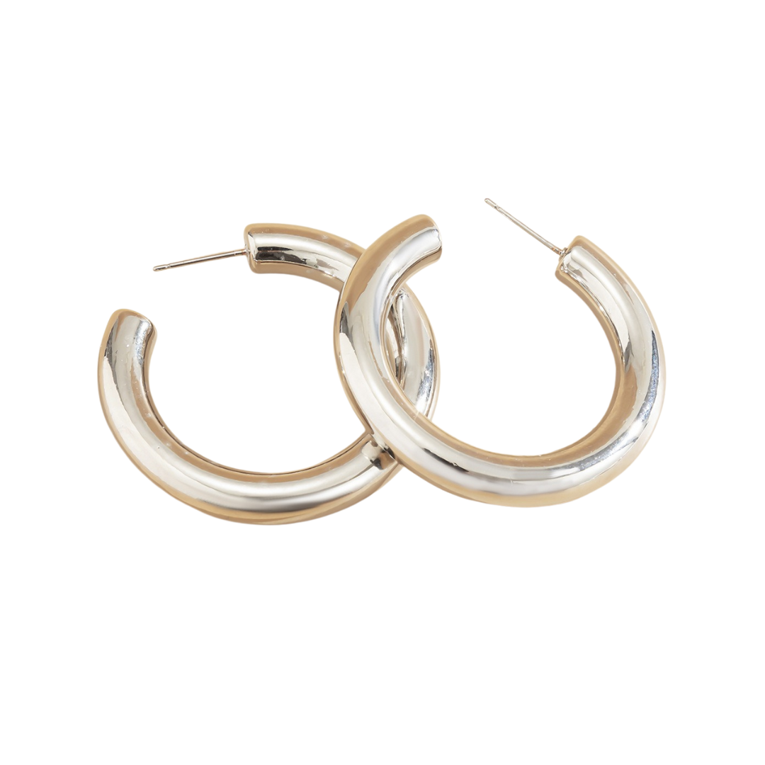 Classic Geometric Hoop Earrings