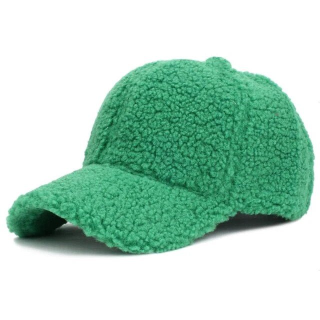 Artificial Lamb Wool Cap - Kelly Obi New York