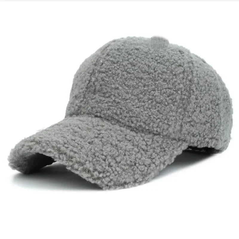 Artificial Lamb Wool Cap - Kelly Obi New York