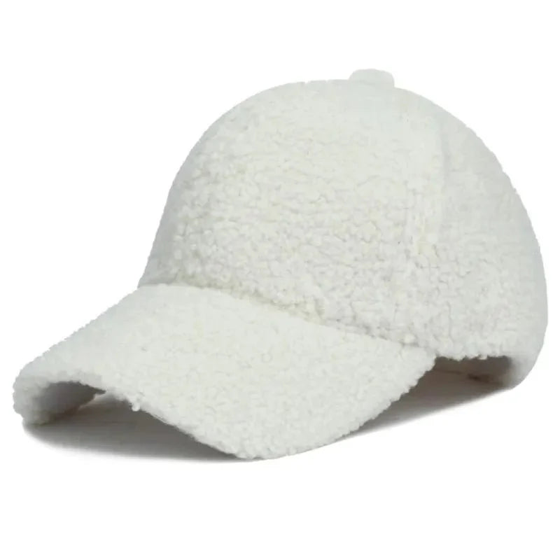 Artificial Lamb Wool Cap - Kelly Obi New York