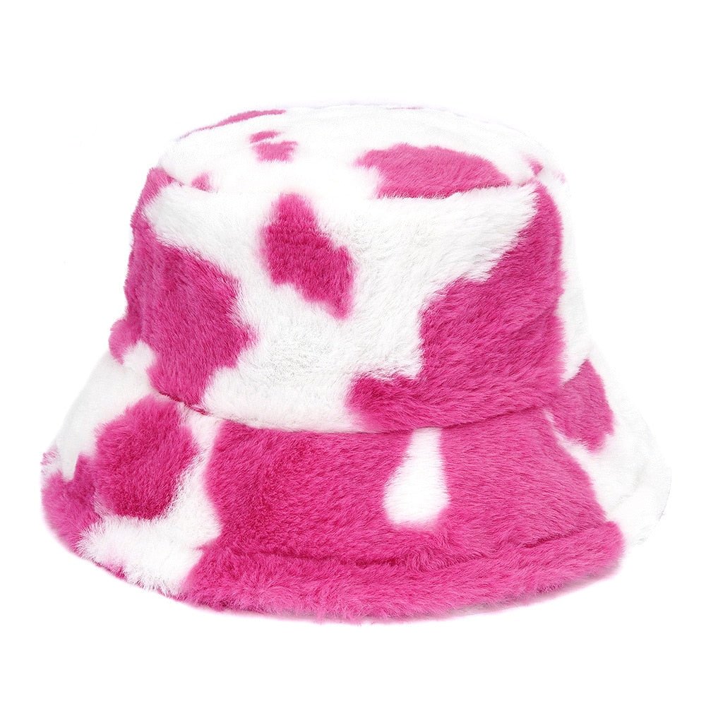 Assorted Faux Fur Bucket Hat - Kelly Obi New York