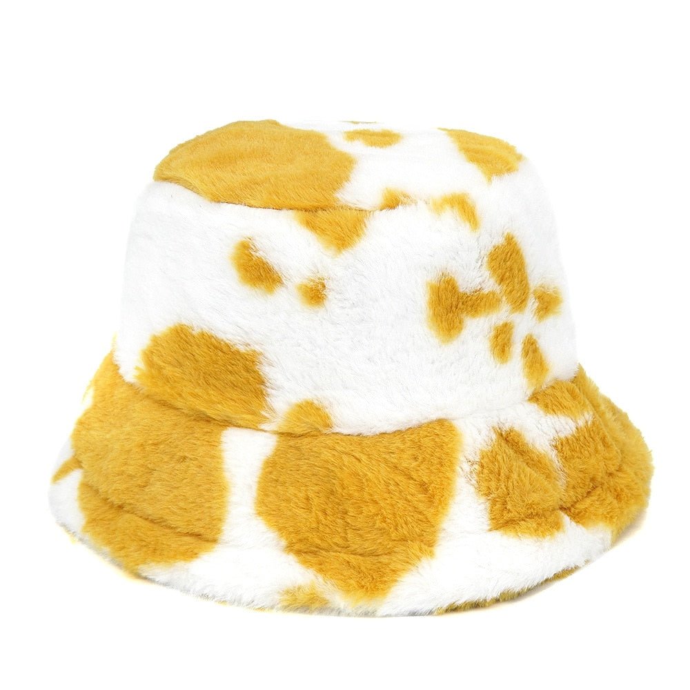 Assorted Faux Fur Bucket Hat - Kelly Obi New York