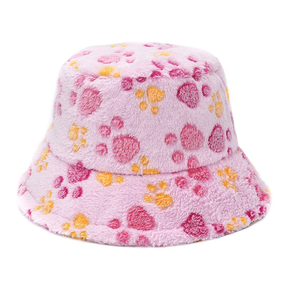 Assorted Faux Fur Bucket Hat - Kelly Obi New York