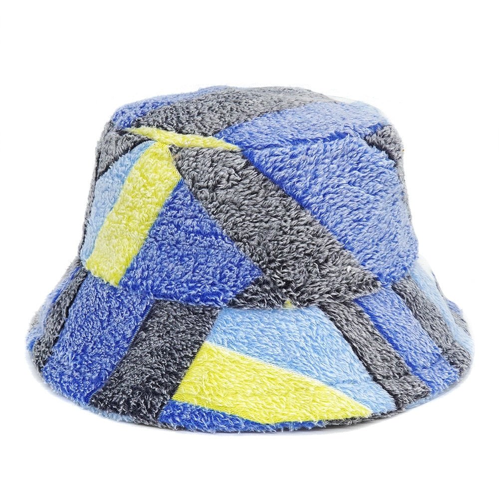 Assorted Faux Fur Bucket Hat - Kelly Obi New York