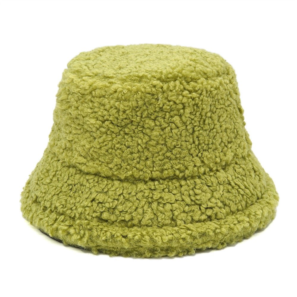 Assorted Faux Fur Bucket Hat - Kelly Obi New York