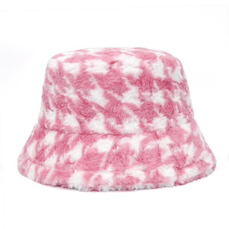 Assorted Faux Fur Bucket Hat - Kelly Obi New York