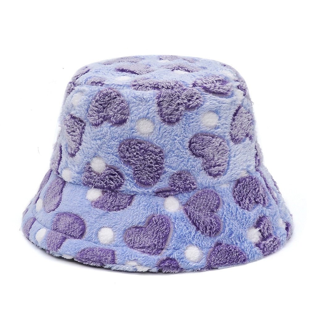 Assorted Faux Fur Bucket Hat - Kelly Obi New York