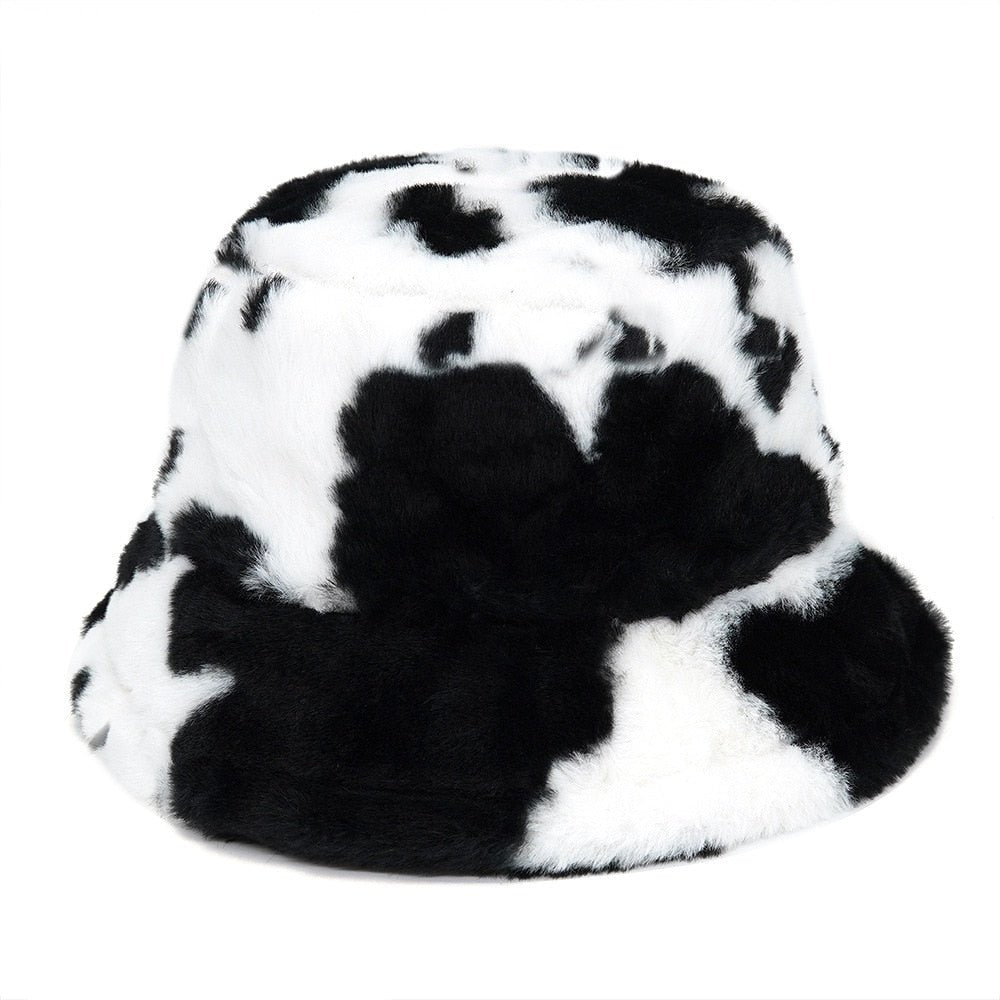 Assorted Faux Fur Bucket Hat - Kelly Obi New York