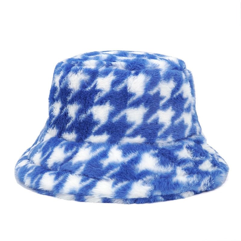 Assorted Faux Fur Bucket Hat - Kelly Obi New York