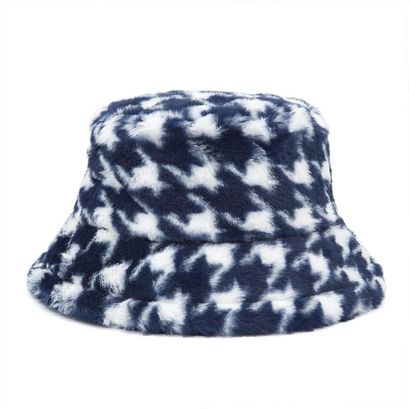 Assorted Faux Fur Bucket Hat - Kelly Obi New York