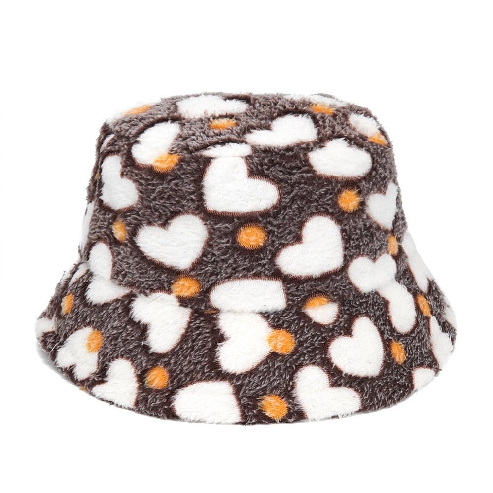 Assorted Faux Fur Bucket Hat - Kelly Obi New York