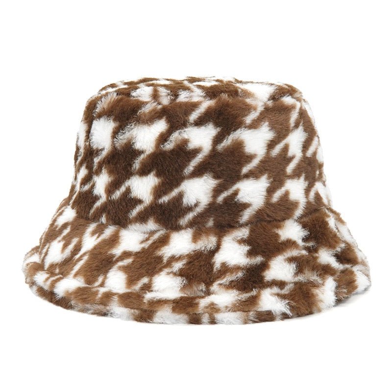 Assorted Faux Fur Bucket Hat - Kelly Obi New York