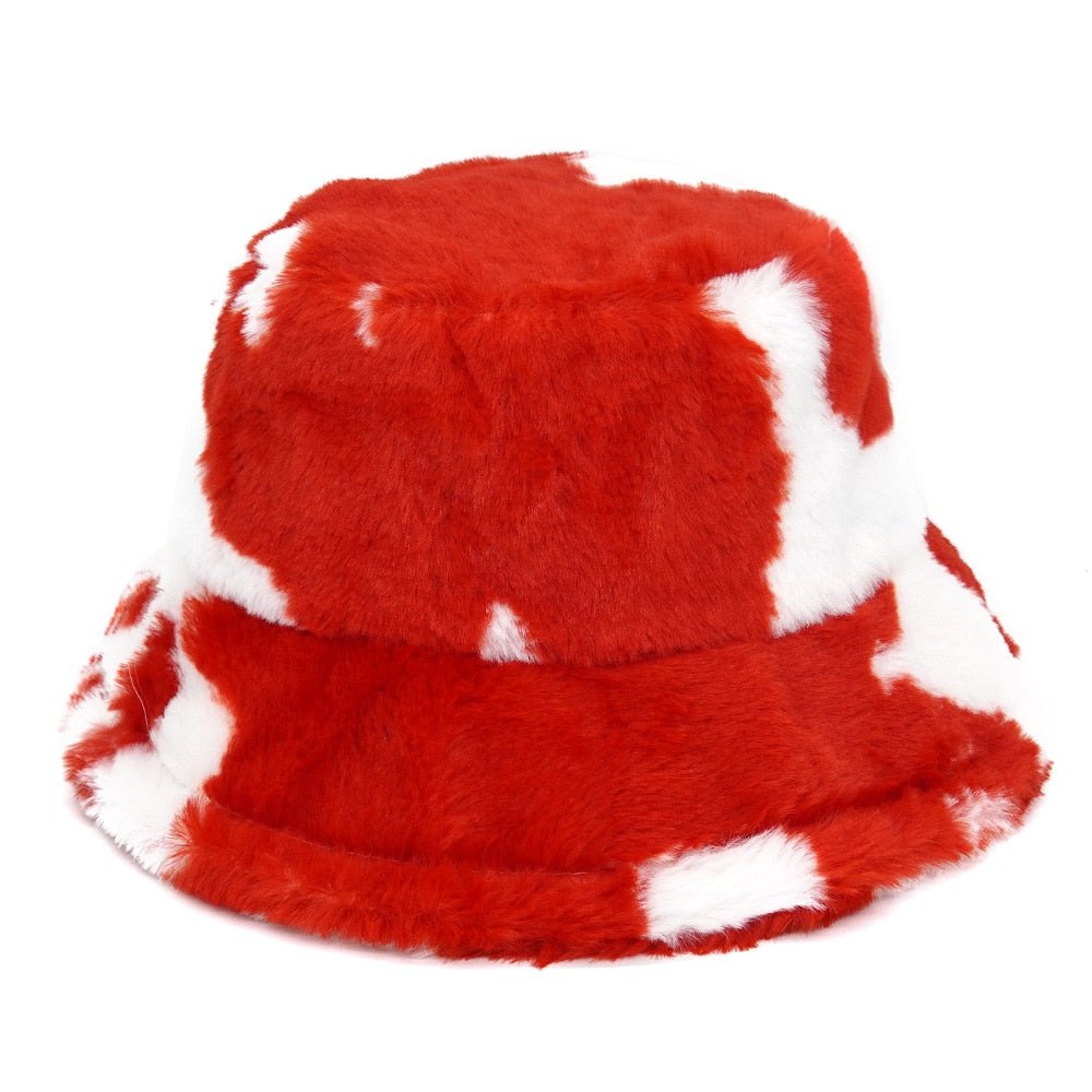 Assorted Faux Fur Bucket Hat - Kelly Obi New York