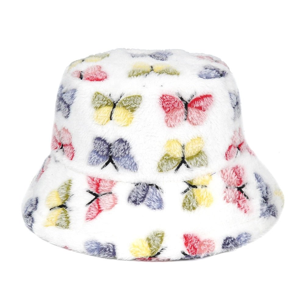 Assorted Faux Fur Bucket Hat - Kelly Obi New York