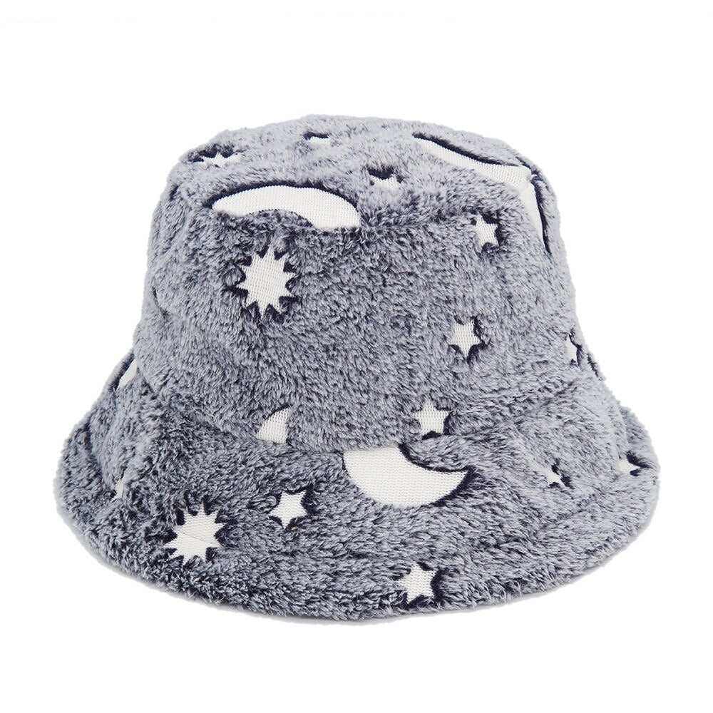 Assorted Faux Fur Bucket Hat - Kelly Obi New York